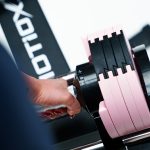 Motiox Adjustable Dumbbell 2 16 kg Pink – podesive bučice1