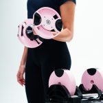 Motiox Adjustable Dumbbell 2 16 kg Pink – podesive bučice4