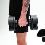 Motiox Adjustable Dumbbell 2 24 kg Carbon Black – podesive bučice 1