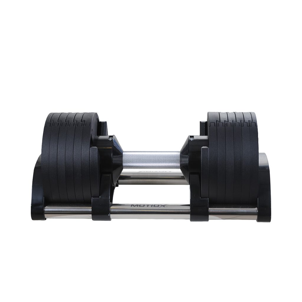 Motiox Adjustable Dumbbell 2 24 kg Carbon Black – podesive bučice 1