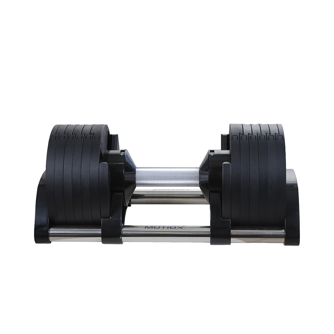 Motiox Adjustable Dumbbell 2 24 kg Carbon Black – podesive bučice 1