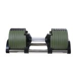Motiox Adjustable Dumbbell 2 24 kg Army Green – podesive bučice 1