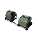 Motiox Adjustable Dumbbell 2 24 kg Army Green – podesive bučice 2