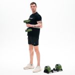 Motiox Adjustable Dumbbell 2 24 kg Army Green – podesive bučice 9