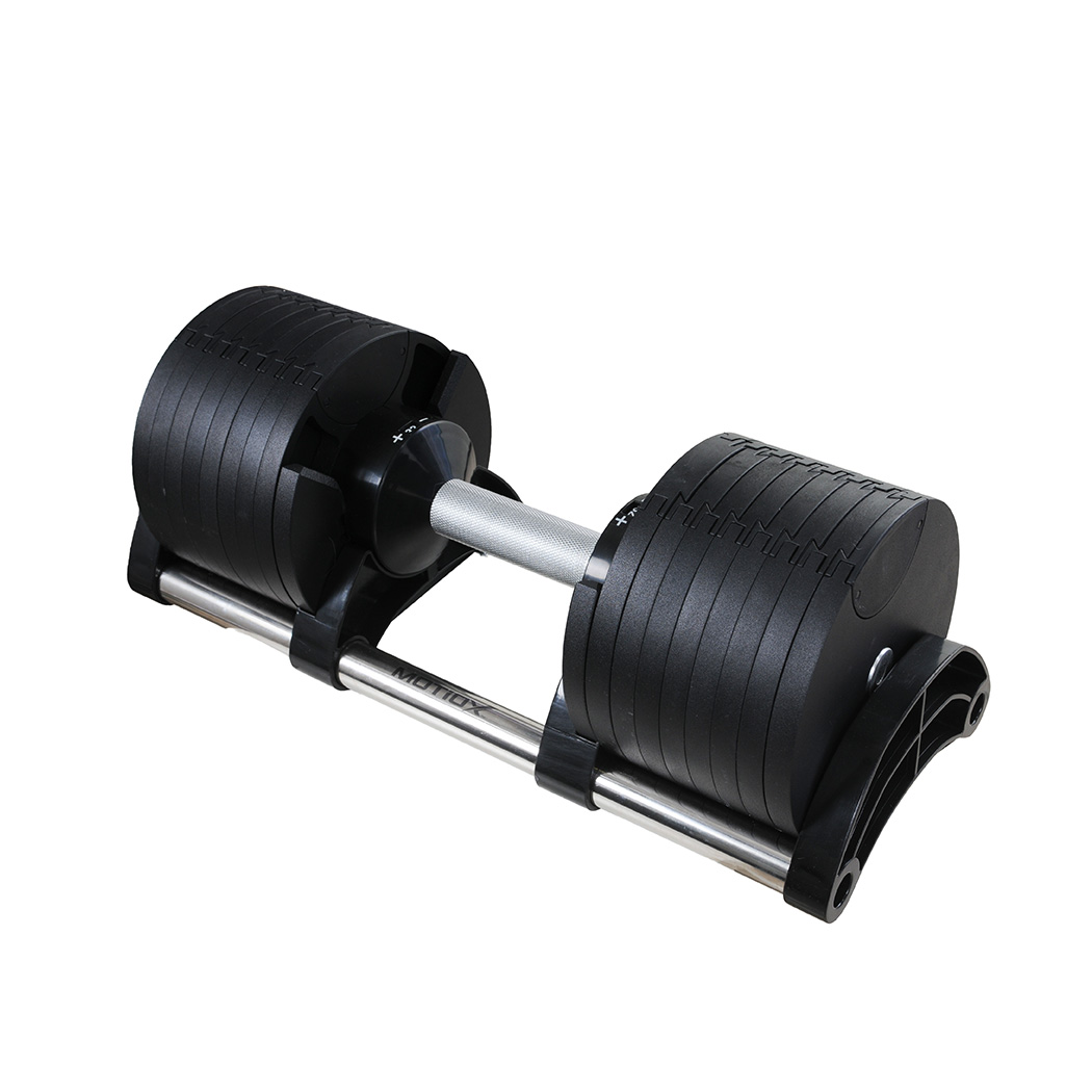 Motiox Adjustable Dumbbell 2 24 kg Carbon Black – podesive bučice 2
