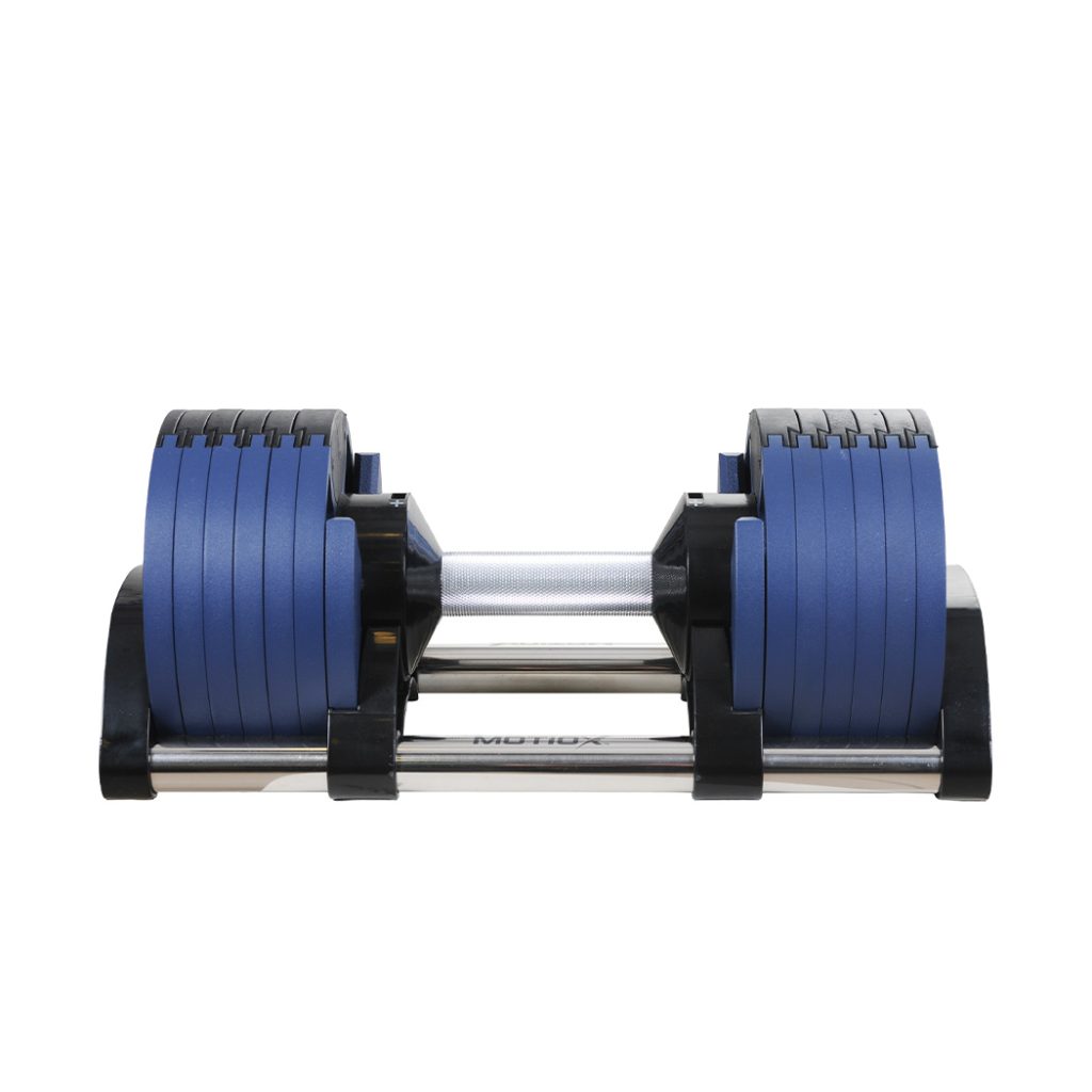 Motiox Adjustable Dumbbell 2 24 kg Navy Blue podesive bučice 1