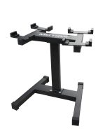 Stalak za podesive bučice Motiox sa strane