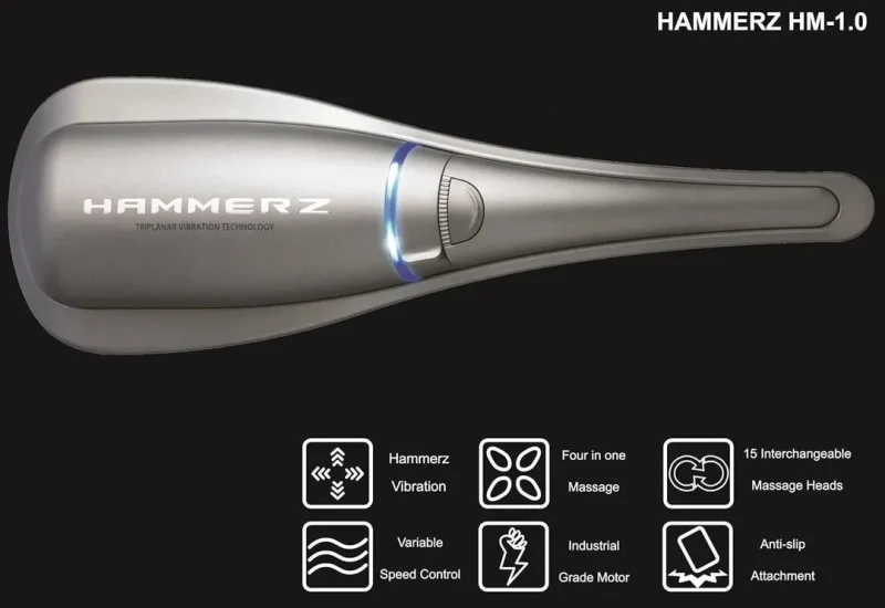 Air Relax Hammerz Massager Masažer (5)