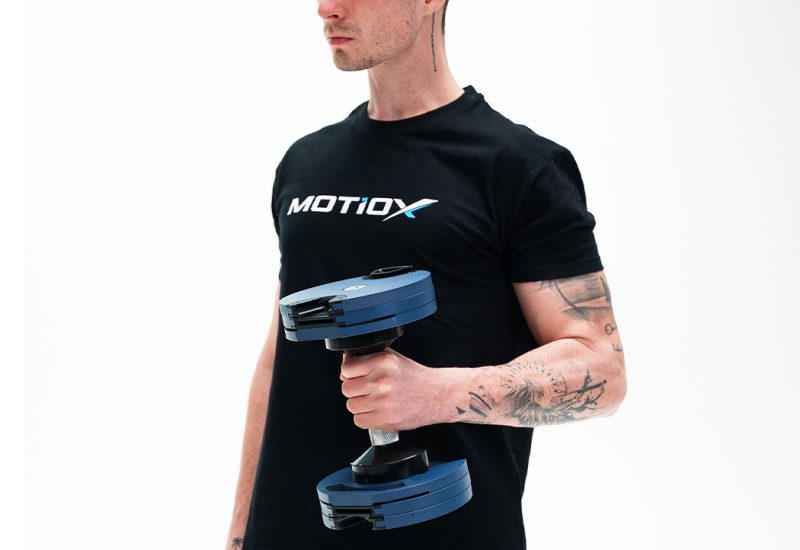 Motiox Adjustable Dumbbell 2 24 kg Blue – podesive bučice 2