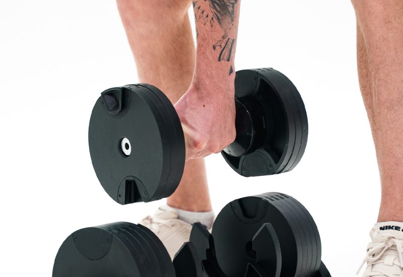 Motiox Adjustable Dumbbell 2 24 kg Carbon Black – podesive bučice4