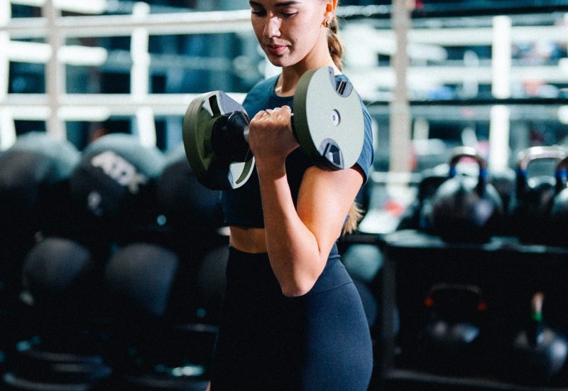 Podesiva bučica Motiox zelena